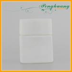 Square White Coating Cosmetic Bottle And Jars