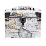 1 Trays makeup case GLOBE DFF101-G